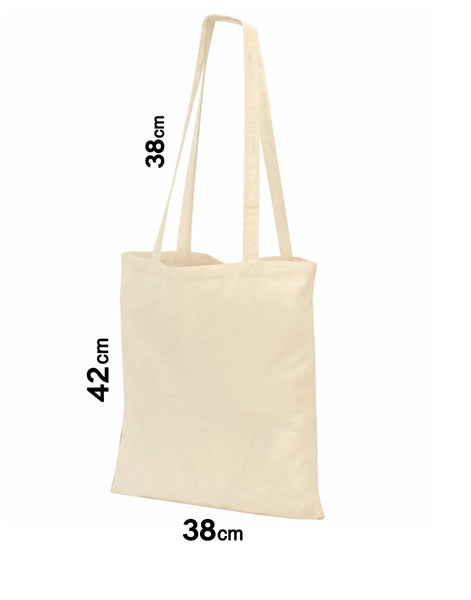 Tired canvas tote bag