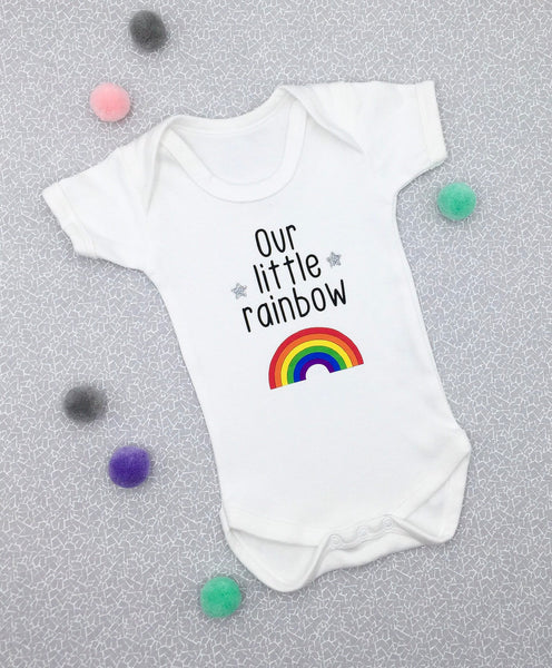 Rainbow baby bodysuit