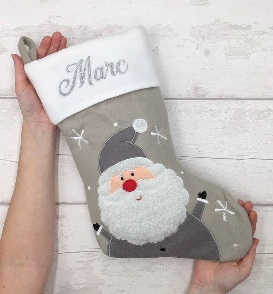 Personalised Santa, Father Christmas stocking