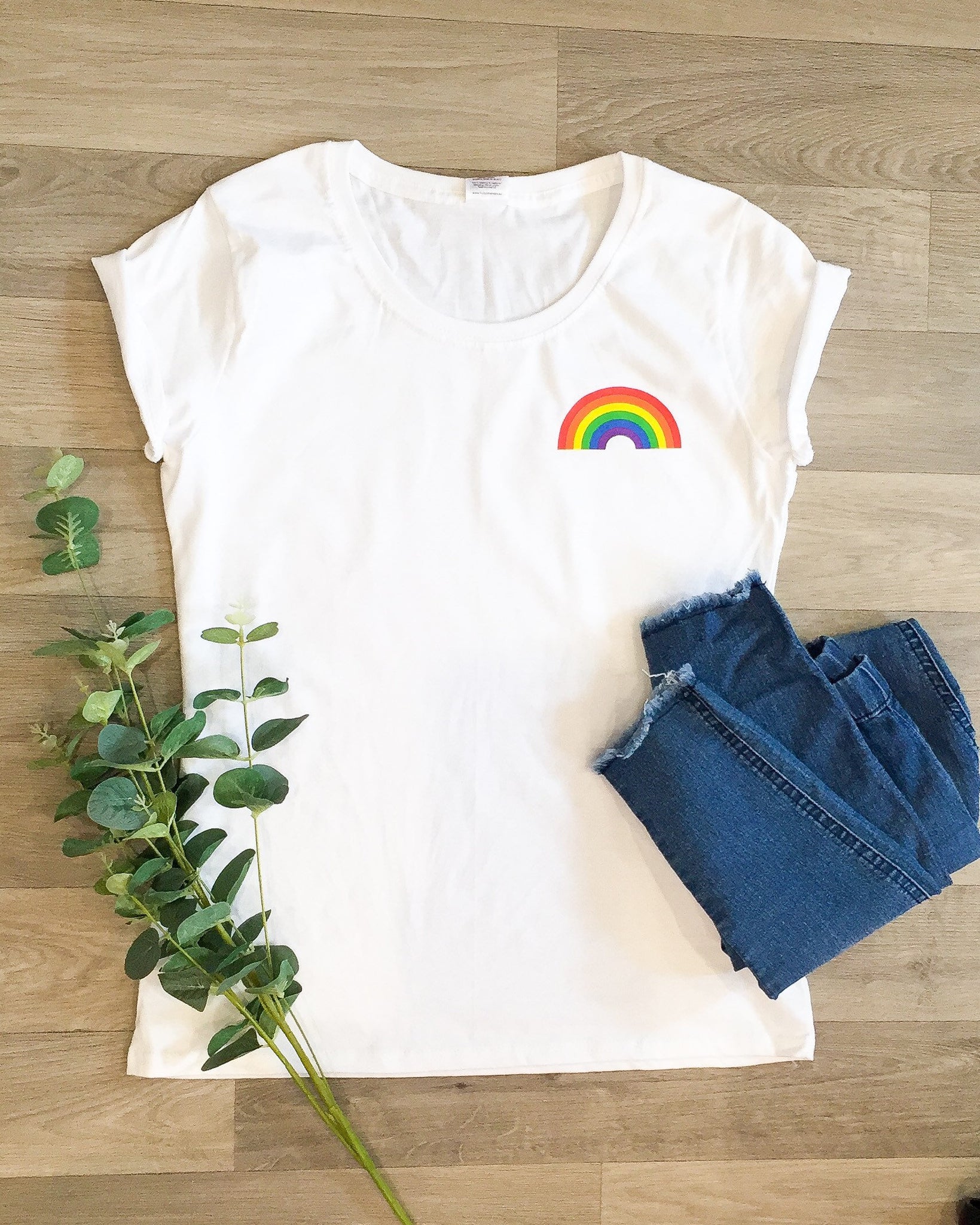 Rainbow women’s t shirt